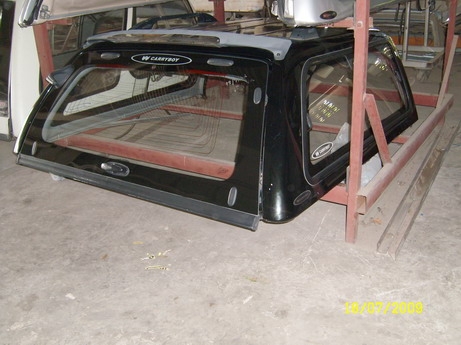 ขายหลังคาไฟเบอร์รถกระบะมือ2+ของใหม่