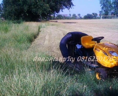 ขายรถตัดหญ้าแบบนั่งขับมือหนึ่งค่ะ นำเข้าจากอเมริกา