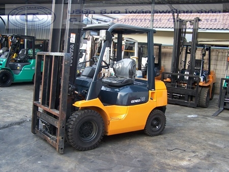 ขายรถ โฟล์คลิฟท์ TOYOTA รุ่น 7-FD25