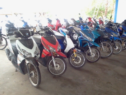 ขายรถจักรยานยนต์มือ2มีหลายรุ่นราคาถูกๆ