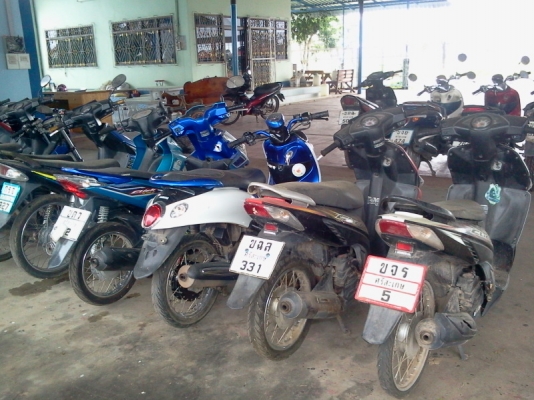 ขายรถจักรยานยนต์มือ2มีหลายรุ่นราคาถูกๆ