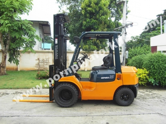 จำหน่ายรถ Forklift TOYOTA 02-7FD25