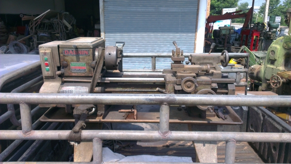 Sell> แท่นกลึงมือสอง Dashin ใต้หวัน 3 ฟุต เพลาเดียว เดินออโต้/กลึงเกลียว ได้หมดครับ กำแพงแสน นครปฐม