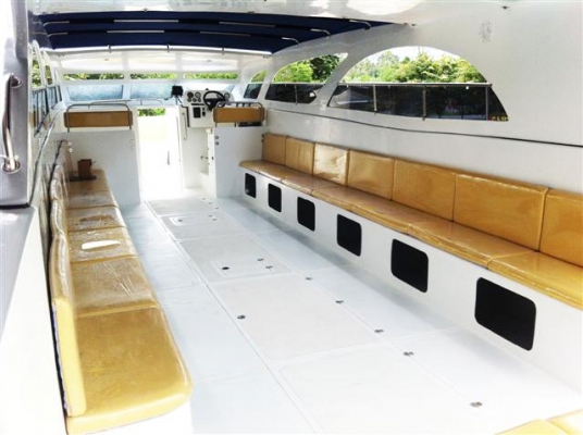 ขายเรือใหม่ SpeedBoat 2เครื่องยนต์ www.seaman-yacht.com