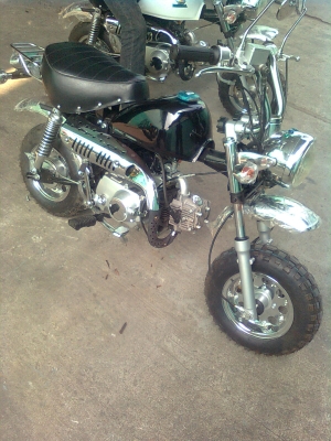 มอร์ไซค์ มั้งกี้ จีน