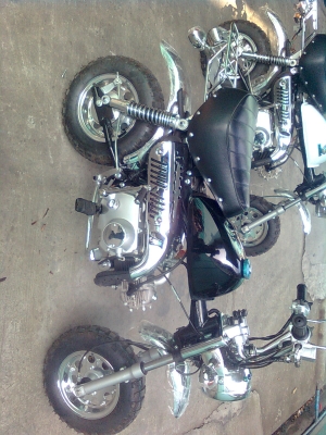 มอร์ไซค์ มั้งกี้ จีน