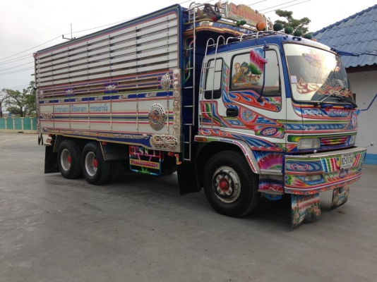 ขาย!! รถสิบล้อ 2 เพลา ISUZU DECA เครื่อง 6HH-1 turbo inter