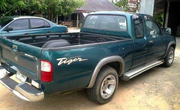 ***ขายแล้วครับขอบคุณ Truck2hand ขายกระบะแค็ป TOYOTA TIGER 3.0 ปี42/99 เครื่อง5Lเดิมๆ  แน่นแรง ไม่มีเยิ้ม ช่วงล่างดีคัสซีสวย ไม่มีผุ กระบะสวย สีสันสวย หัวเก๋งไม่ผุภายในสวยคอนโซลครบ แอร์ พ.พาวเวอร์ ยางสวย4เส้น เอกสารครบ ราคาต่อรองได้เด้อ พี่น้องครับ