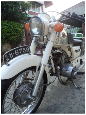 K125 สีขาวทะเบียน