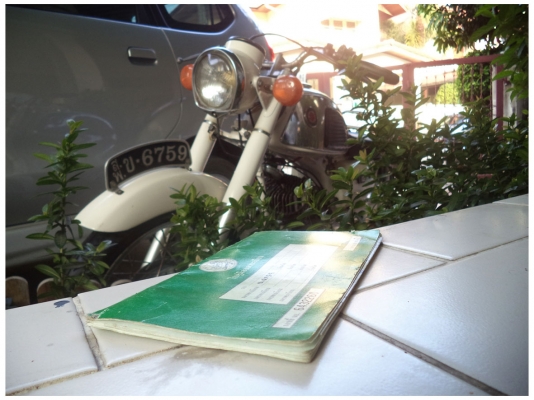 K125 สีขาวทะเบียน