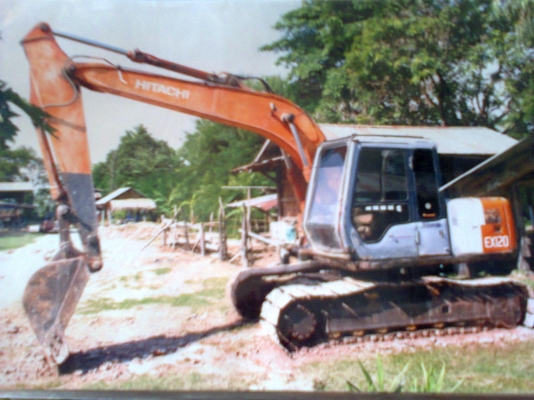 ฝากขายรถแม็คโคร EX120-2เก่านอกใช้เเล้ว1ปีรถสมบูรณ์พร้อมใช้สุดๆๆ ขายถูก470000