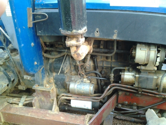 CHAMP รถไถ 2 เพลา 55DI หาง6 โรตารี่ ใบดัน