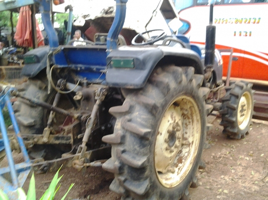 CHAMP รถไถ 2 เพลา 55DI หาง6 โรตารี่ ใบดัน