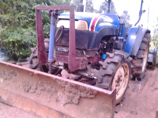 CHAMP รถไถ 2 เพลา 55DI หาง6 โรตารี่ ใบดัน