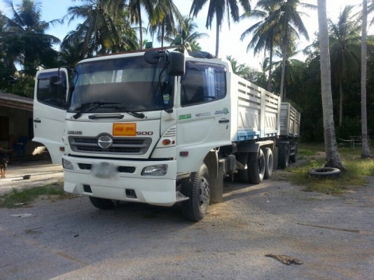 รถฮีโน่ HlNO 10 ล้อดั้ม  344 แรงม้า ปี 53  ( ขายแม่ , ลูก )  ( รถวิ่ง 15x,xxx กม. )  สนใจติดต่อ 081 - 6079515