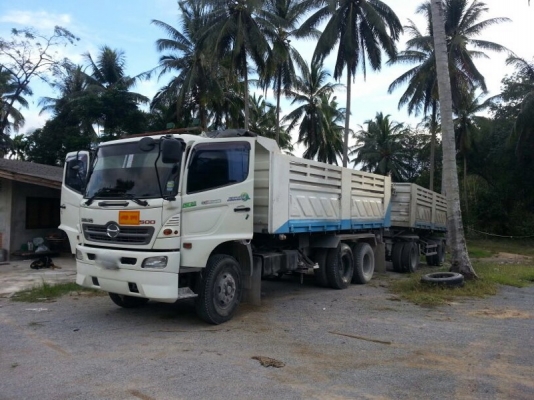 รถฮีโน่ HlNO 10 ล้อดั้ม  344 แรงม้า ปี 53  ( ขายแม่ , ลูก )  ( รถวิ่ง 15x,xxx กม. )  สนใจติดต่อ 081 - 6079515