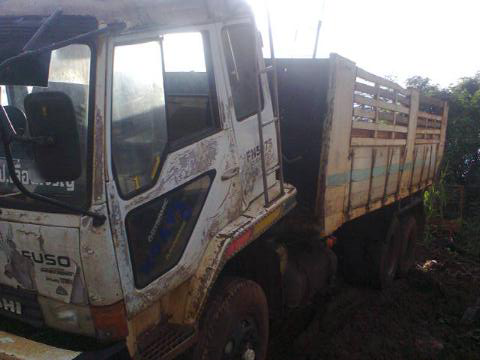 ขายรถบรรทุกสิบล้อดั๊มพ์ Mitsubishi 215 หน้ากากดำ เครื่อง HO7C 195 แรง เกียร์ HO ช่วงล่าง Isuzu 200