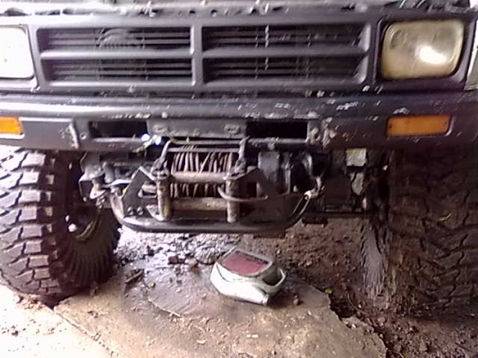 โช๊คกันสะบัด ติดคานแข็ง