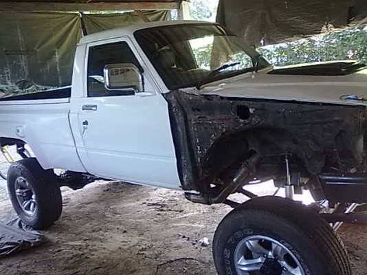 โช๊คกันสะบัด ติดคานแข็ง