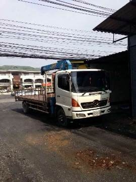 ขาย HINO MEGA ติดเครน 3 ตัน ปี 46 เครื่อง 175 แรง