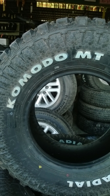 ขายยาง KOMODO MT265 75 16ใหม่ชุดละ22500