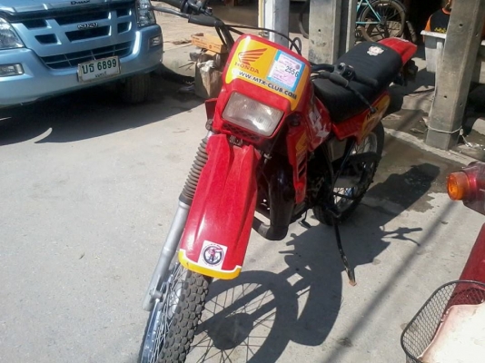 ขาย วิบาก MTX 125 สีแดง ทะเบียนครบ