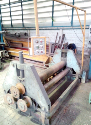 เครื่องม้วนเหล็ก ขนาด 6ฟุต Metal Bending Roller เครื่องม้วนเหล็ก ขนาด 6ฟุต Metal Bending Roller