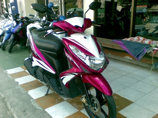 ขายถูก Mio 125 i (ล้อแม็กซ์) ตัวท๊อป ปี 2555 เป็นระบบหัวฉีดแล้ว รถสวยวิ๊ง