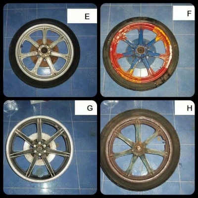 ขาย แม็กเกวียน Yamaha , Kawasaki (สำหรับคอ Bobber Old school Cafe Classic) (มีชุดหน้าYamaha+ล้อ)