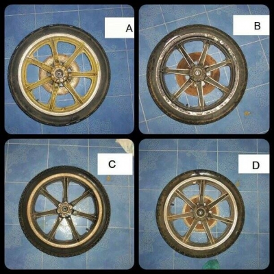 ขาย แม็กเกวียน Yamaha , Kawasaki (สำหรับคอ Bobber Old school Cafe Classic) (มีชุดหน้าYamaha+ล้อ)