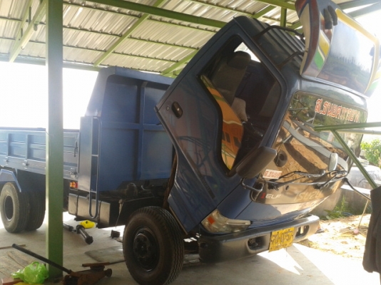 หกล้อดั้ม ISUZU NPR135แรงเทอร์โบ รถห้างแท้ปี47กะบะด้มต่อให่มครับพร้อมใช้ทันที ทะเบียนพร้อม