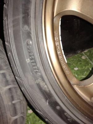 แม็กขอบ 17x8 5รู พร้อมยาง 215 45 ปี 13 สัปดาห์ที่ 26