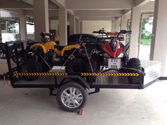 ขายเทเลอร์บรรทุกมอไซด์และ Atv โทร0819850383