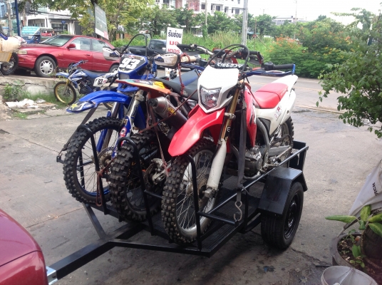 ขายเทเลอร์บรรทุกมอไซด์และ Atv โทร0819850383