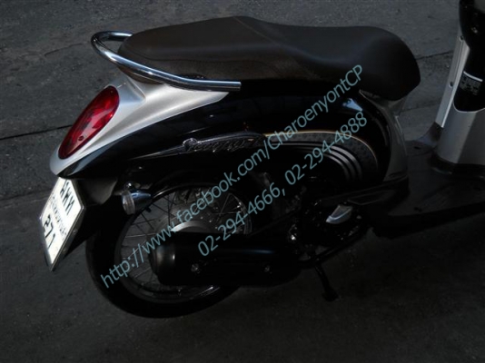 HONDA Scoopy-i 110cc. Prestige Guy ปี 2011 สกู๊ปปี้ไอ ดำ-เทา