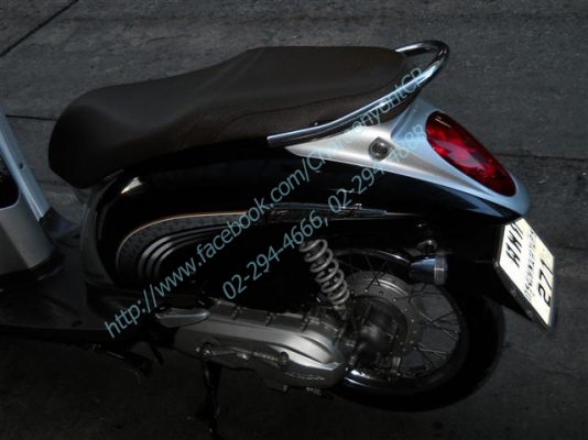 HONDA Scoopy-i 110cc. Prestige Guy ปี 2011 สกู๊ปปี้ไอ ดำ-เทา
