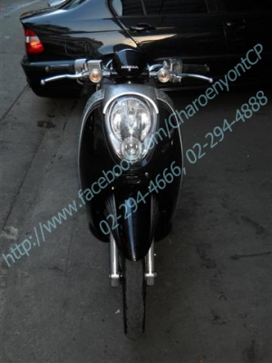 HONDA Scoopy-i 110cc. Prestige Guy ปี 2011 สกู๊ปปี้ไอ ดำ-เทา