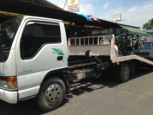 ขายรถสไลด์ISUZU NKR มีเล่มพร้อม ถาดอเมริกาแท้