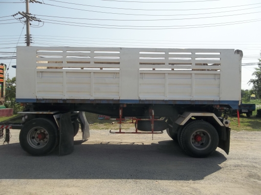 ขายด่วนรถบรรทุกMITSU 220เทอร์โบ 10 ล้อดั้มพร้อมลูกพ่วง 2เพลาดั้มตามสภาพ