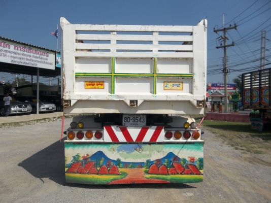 ขายด่วนรถบรรทุกMITSU 220เทอร์โบ 10 ล้อดั้มพร้อมลูกพ่วง 2เพลาดั้มตามสภาพ