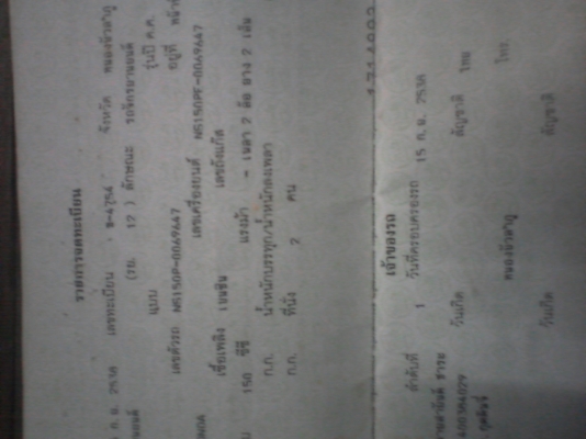 ขาย Honda NSR 150รถมีทะเบียนพร้อมโอน 8000 บาท