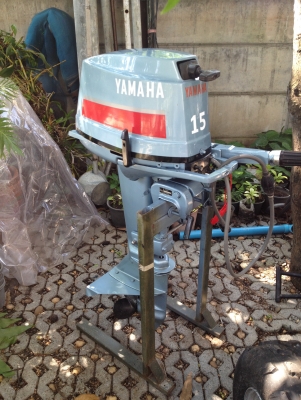 ขายเครื่องเรือ YAMAHA 15แรง ราคา22,000บาท