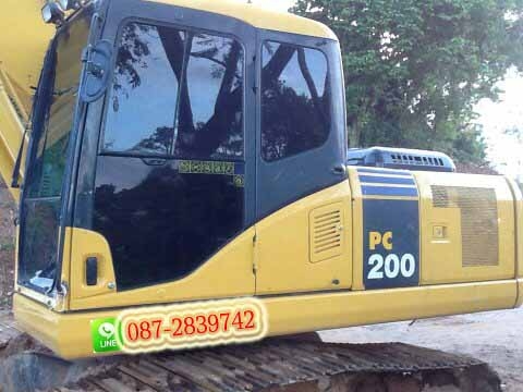ขาย รถแบคโฮ KOMATSU PC200-7 ขายแล้ว1,800,000บาท