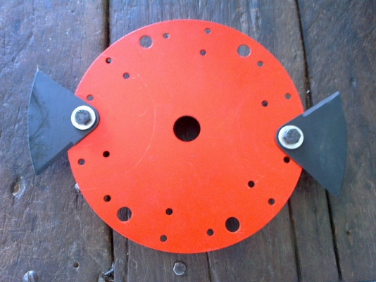 ชุดจานตัดหญ้าใบมีดแรงเหวี่ยง