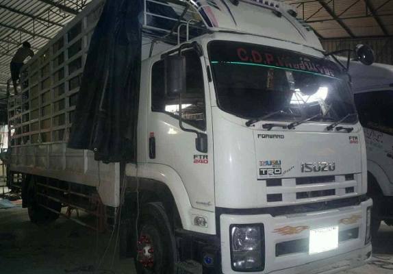 ขายด่วน ISUZU FTR 240 แรง กระบะยาว 7.70 เมตร ปี53