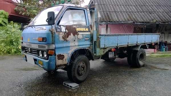 รถบรรทุกกระบะ 6 ล้อ ยี่ห้อ ISUZU ขนาด 100 แรงม้า รุ่น TLD54 รถบรรทุกกระบะ 6 ล้อ ยี่ห้อ ISUZU ขนาด 100 แรงม้า รุ่น TLD54