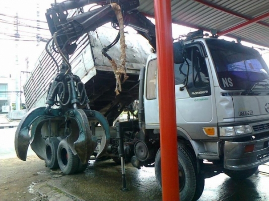 HINO FM226 ดั๊มพร้อมเฮี้ยบขยุ้ม