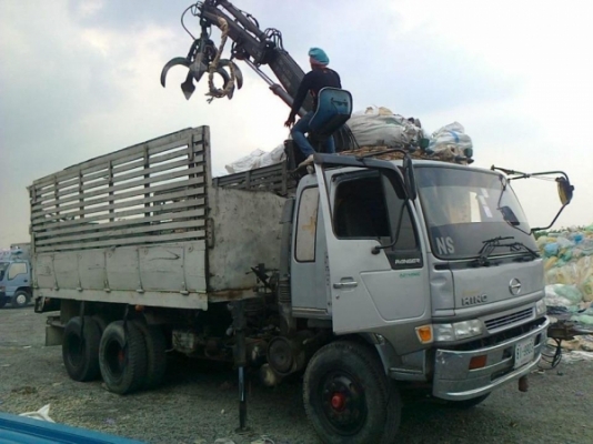 HINO FM226 ดั๊มพร้อมเฮี้ยบขยุ้ม