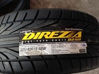 ขายยาง 225/40/18 dunlop dz101 ราคาถูกๆ
