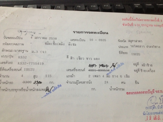 ขายKS32 ยาว5เมตร รถโดยสารกระบะเลส หัวกาตูน เครื่อง120ฝาขาว แจ้งลงเล่มหมดแล้ว